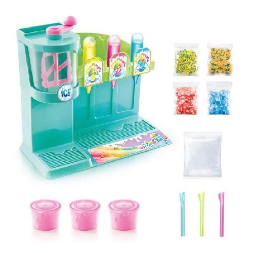 Jeu De Pate A Modeler Canal Toys - SO SLIME DIY - Slime Ice Machine- Avec 1 machine. 3 colorants parfumés. des accessoires et décorations - SSC 310