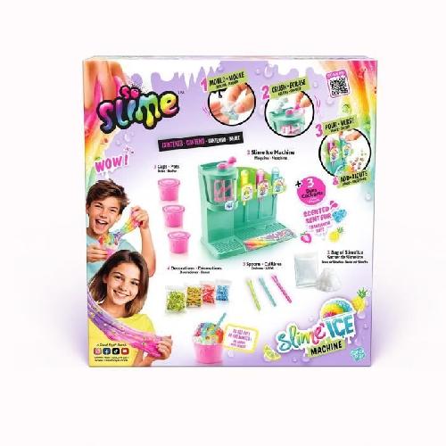 Jeu De Pate A Modeler Canal Toys - SO SLIME DIY - Slime Ice Machine- Avec 1 machine. 3 colorants parfumés. des accessoires et décorations - SSC 310