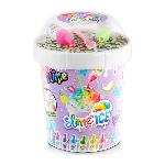 Jeu De Perle A Repasser - Jeu De Perle A Fixer Canal Toys - SO SLIME DIY - Slime Ice Mega Cup - Avec 2 colorants parfumés. 1 cuillere et des décorations - SSC 300