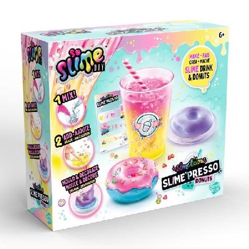 Jeu De Sable A Coller Canal Toys - So Slime DIY - Slime'Presso Donuts - SSC 257