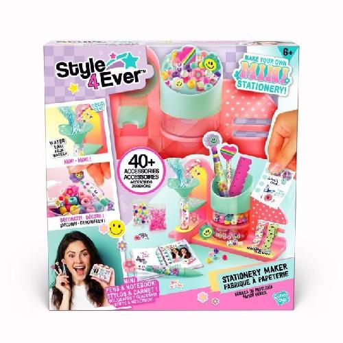 Jeu De Scrapbooking Canal Toys - STYLE 4 EVER - Mini Fabrique a papeterie: mini stylos. crayons et cahiers - OFG 323