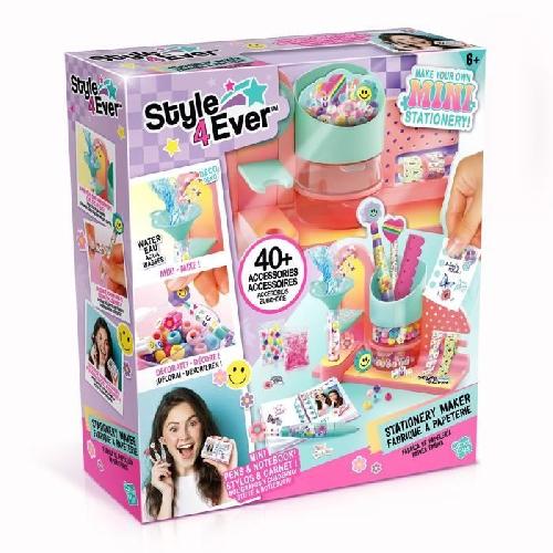 Jeu De Scrapbooking Canal Toys - STYLE 4 EVER - Mini Fabrique a papeterie: mini stylos. crayons et cahiers - OFG 323