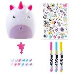 Jeu De Coloriage - Dessin - Pochoir Canal Toys - Style For Ever - Lampe Licorne Secrete - OFG 301