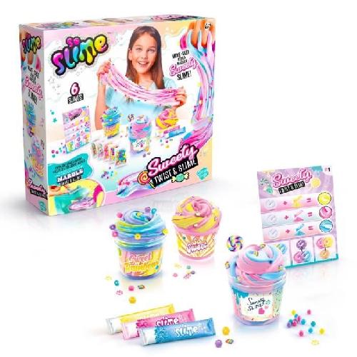 Jeu De Pate A Modeler Canal Toys - Twist & Slime Sweety Kit