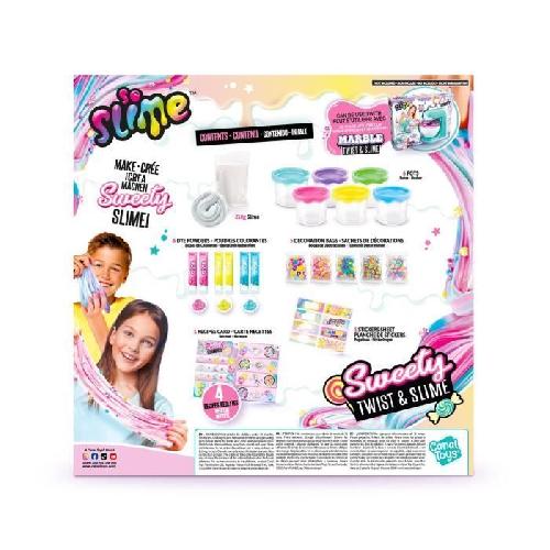 Jeu De Pate A Modeler Canal Toys - Twist & Slime Sweety Kit