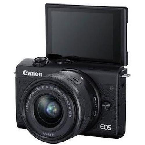 CANON EOS M200 - Hybride APS-C 25.8 Mpixels - Processeur DIGIC 8 - Ecran LCD