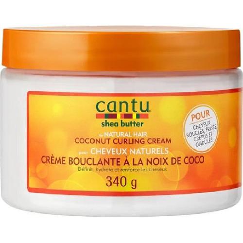 Masque Capillaire - Soin Capillaire CANTU Creme bouclante a la noix de coco - 340 g