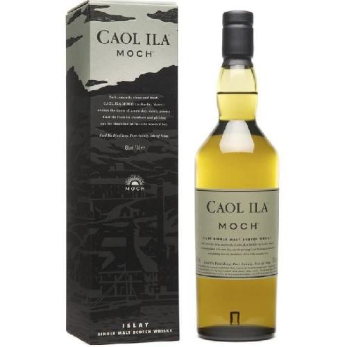 Whisky Bourbon Scotch Caol Ila Moch - Islay Single Malt Scotch Whisky - 43.0 Vol. - 70 cl avec etui