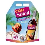 Aperitif A Base De Vin Cap Soleil - Sangria - Rouge - 7.5 Vol. - Bag 3 L