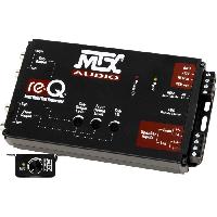Car Audio Processeur haut de gamme entrées haut-niveau vers sorties RCA - MTX AUDIO - re-Q