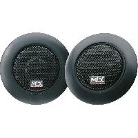 Car Audio Tweeters néodyme - MTX AUDIO - TX225T - Ø25mm 4O 65W RMS 450W Peak dôme soie filtres passifs inclus
