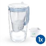 Carafe Filtrante Carafe en verre BRITA bleue (2.5L) avec 1x cartouche filtrante BRITA MAXTRA PRO All-in-1*