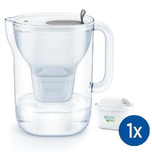 Carafe Filtrante Carafe filtrante BRITA Style XL grise (3.6L) inclus 1 cartouche filtrante MAXTRA PRO All-in-1