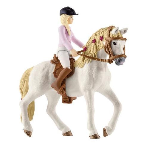 Figurine Miniature - Personnage Miniature Caravane rencontres secretes. coffret schleich avec 1 cheval schleich inclus. coffret figurines pour enfants de 5 ans - schleich