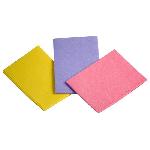 Eponge - Peau De Chamois - Microfibre - Chiffon Carlinea 3 Chiffons D'Essuyage 40x40