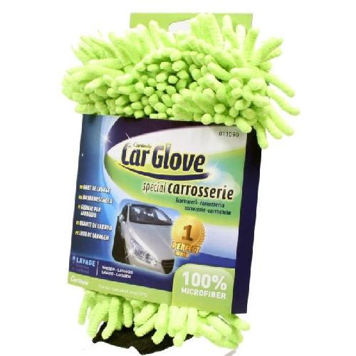 Eponge - Peau De Chamois - Microfibre - Chiffon CARLINEA Gant de Lavage Chenille - 80 Polyester - 20 Polyamide