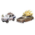 Vehicule Miniature Assemble - Engin Terrestre Miniature Assemble Cars Disney Pixar - Pack de 2 Véhicules (modele aléatoire) - Petite Voiture - 3 ans et + - Disney Pixar Cars - DXV99