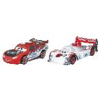 Vehicule Miniature Assemble - Engin Terrestre Miniature Assemble Cars Disney Pixar - Pack de 2 Véhicules (modele aléatoire) - Petite Voiture - 3 ans et + - Disney Pixar Cars - DXV99