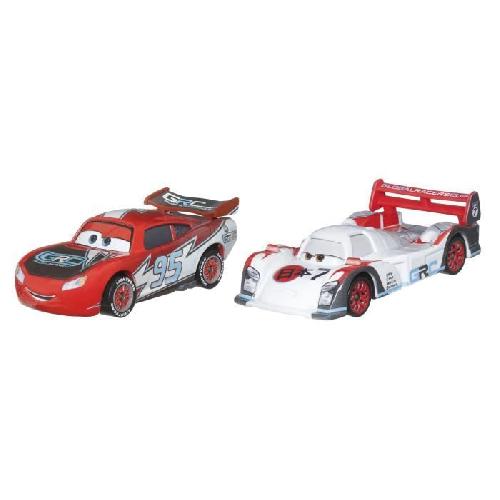 Vehicule Miniature Assemble - Engin Terrestre Miniature Assemble Cars Disney Pixar - Pack de 2 Véhicules (modele aléatoire) - Petite Voiture - 3 ans et + - Disney Pixar Cars - DXV99