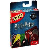 Carte De Jeu - Porte-carte De Jeu -cahier Range-carte De Jeu Mattel Games - UNO Harry Potter - Jeu de Societe - 7 ans et + FNC42