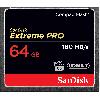 Carte Memoire - Memoire Flash Carte memoire Compact Flash Extreme Pro 64GB - SANDISK - 160Mbps