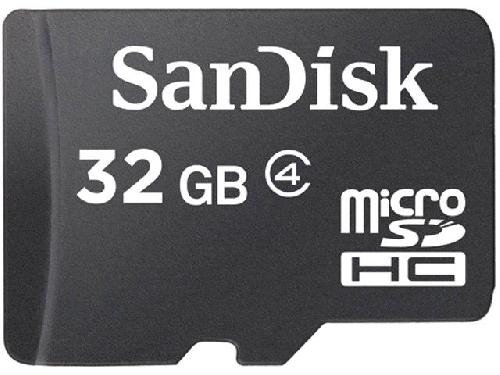 Carte Memoire - Memoire Flash Carte memoire Micro SD HC 32GB - SANDISK