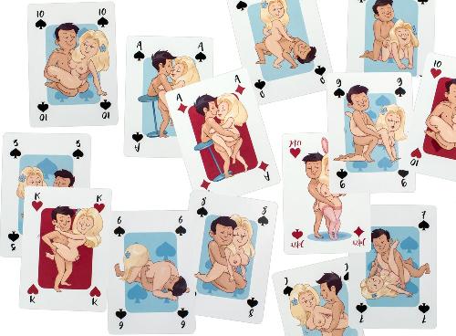 Jeux coquins Cartes a jouer Kama Sutra