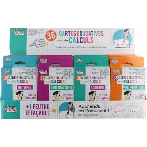 Cartes educatives effacables -display- - archives