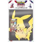 Cartes Pokemon - Pack Portfolio 180 + Booster EV01 - ASMODEE - Jaune et gris - Pour Enfant a partir de 6 ans