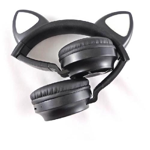 Casque - Ecouteur - Oreillette CASQUE AUDIO BLUETOOTH ARCEAU LUMINEUX - INOVALLEY - CAQ42-BTH-N