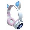 Casque Audio Enfant Casque audio 2-en-1 avec oreilles de chat LEXIBOOK - Bluetooth 5.0 - Rose - Pour enfants a partir de 4 ans