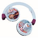 Casque audio enfant - LA REINE DES NEIGES 2 - Bluetooth - Limitation de son - LEXIBOOK