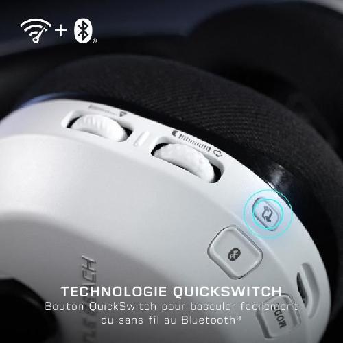 Casque  - Microphone Casque de gaming multi-plateforme sans fil - TURTLE BEACH - Stealth? 600 PS (Gen 3) - Blanc