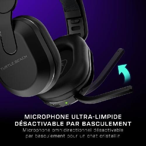 Casque  - Microphone Casque de gaming sans fil - TURTLE BEACH - Stealth? 500 PC - Noir