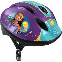 Casque De Glisse - Trottinette - Skate - Patin A Roulette Casque de sport - DISNEY - WISH - Taille S - Tour de tete réglable 53/56cm - Aérations et mousses internes pour plus de confort