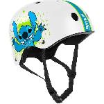 Casque De Glisse - Trottinette - Skate - Patin A Roulette Casque de Skate - DISNEY - STITCH - Tour de tete réglable 53/57cm - Aérations et mousses internes pour plus de confort