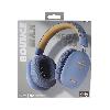 Casque - Ecouteur Filaire - Kit Pieton Telephone Casque Bluetooth BOUNCE MAX - bleu et orange TNB