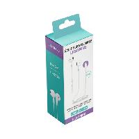Casque - Ecouteur Filaire - Oreillette Bluetooth - Kit Pieton Telephone Ecouteurs filaires lightning SD x10