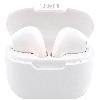 Casque - Ecouteur Filaire - Oreillette Bluetooth - Kit Pieton Telephone Ecouteurs Tws Feat 3 Avec Boitier De Charge Tnb x4