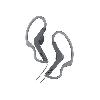 Casque - Ecouteur - Oreillette SONY MDRAS210BAE Ecouteurs mini ecouteur sport noir