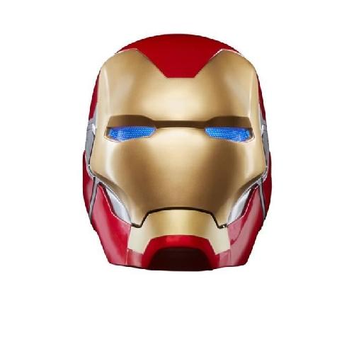 Figurine Miniature - Personnage Miniature Casque électronique Iron Man. avec effets lumineux. jouet de cosplay premium de collection pour adultes. Marvel Legends Series