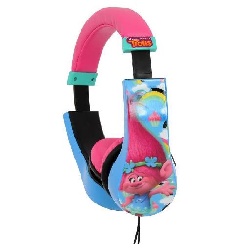 Casque Audio Enfant Casque enfant filaire - KIDDESIGNS - Trolls