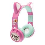 Casque Audio Enfant Casque enfant - LEXIBOOK - Barbie - Bluetooth 5.0 - Effets lumineux - Microphone intégré