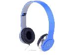 Casque - Ecouteur - Oreillette Casque Gamer Ecouteurs microphone 1.2m 105dB Bleu