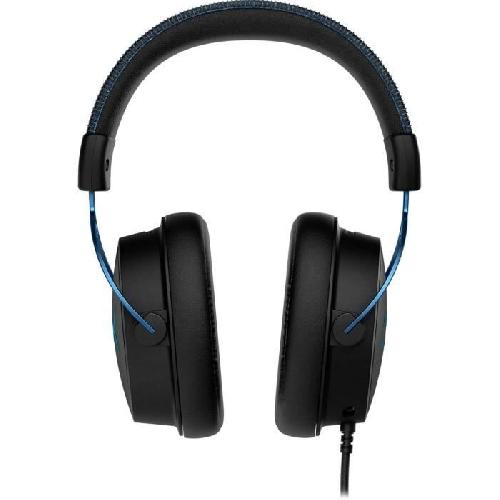 Casque  - Microphone Casque Gamer Filaire - HyperX Cloud Alpha S - pour PC & console - Noir/Bleu