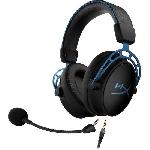 Casque  - Microphone Casque Gamer Filaire - HyperX Cloud Alpha S - pour PC & console - Noir/Bleu