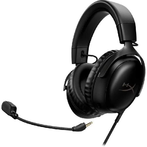 Casque  - Microphone Casque Gamer Filaire - HyperX Cloud III - pour PC & console - Noir