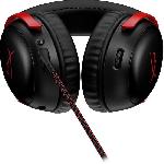 Casque  - Microphone Casque Gamer Filaire - HyperX Cloud III - pour PC & console - Noir/Rouge