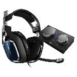 Casque  - Microphone Casque Gamer - Filaire - Logitech G - A40 - Noir et bleu