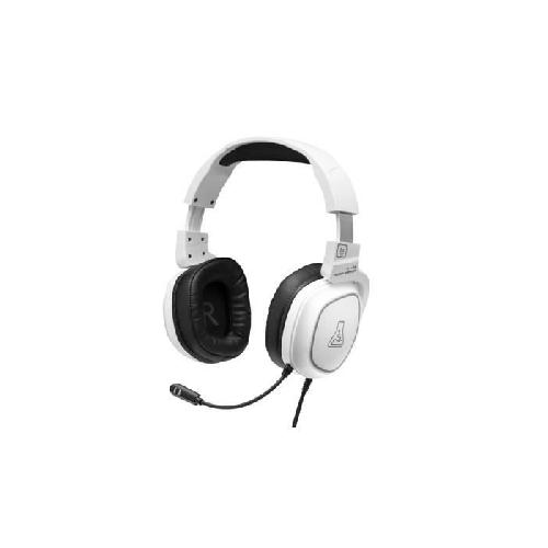 Casque  - Microphone Casque Gamer filaire - THE G-LAB - KORP BARIUM - Blanc